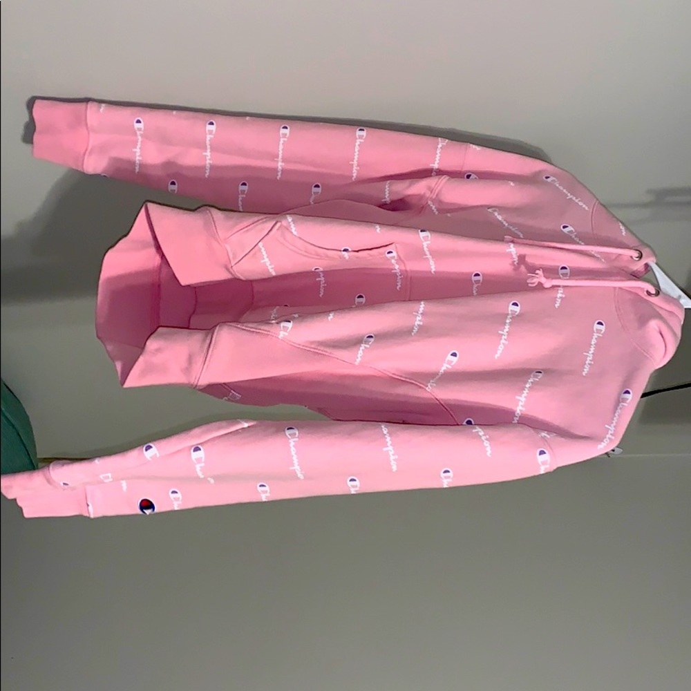 Champion pink hoodie